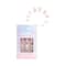 Gush Beauty Nailed It Reusable Luxury Press On Nails with Application Kit - Creme Cat Eye