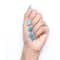 Gush Beauty Nailed It Reusable Luxury Press On Nails with Application Kit - Blue Taffy Cat Eye