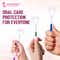 Majestique Flexible Easy-to-Use Plastic Tongue Cleaner for Adults & Children (3 pcs)