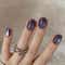 Gush Beauty Nailed It Reusable Luxury Press On Nails With Application Kit - Midnight Rave (24 pcs)