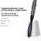 Denman Extra Small Hot Curl Brush 16mm D70 - Black & White