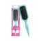 Majestique Curly Detangler Flat Hair Brush for Women - Green