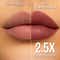 Lakme Bejewel 3D Matte Slim Bullet Lipstick with Vitamin E for Hydrated Lips - Nude Souvenir (3.4 g)