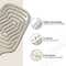 Ikonic Me Eco Labyrinth Paddle Brush IKM-3017 - Sand Beige
