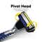 LetsShave Pro 6 Advance Manual Shaving Razor Blades Refills Cartridge for Men (4 pcs)