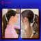 Majestique White Heart Shaped Pearl Hair Banana Clips (2 pcs)