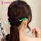 Majestique Elegant Chinese Style Hair Stick for Bun & Juda - Green