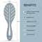 Ikonic Me Eco-Brush (Leaf Cut Design) IKM-2511 - Powder Blue
