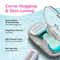 Letsshave Evior Flyyy World's First 6 Blade Compact Shaving Razor for Women with Protective Case