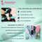 Majestique Curly Detangler Flat Hair Brush for Women - Green