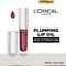 L'Oreal Paris Plump Ambition Hyaluron Lip Oil For Fuller, Bouncier Lips - 490 Berry Jolie (5 ml)
