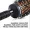 Alan Truman Gold Ceramic Blow Drying Brush - Large (1 Pc)