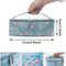 Bronson Professional Portable Dividers Travel Cosmetic Bag Organizer With Makeup Pouch