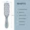 Ikonic Me Vent Brush Large IKM-2120 - Powder Blue