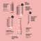 Alan Truman Big Volumiser Set - Pastel Pink (5 pcs)