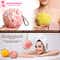 Majestique Loofah with Shampoo Massager - Orange