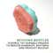 Alan Truman Super Soft Shampoo and Scalp Massage Brush - Green and Pink (1 pc)