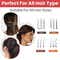Bronson Professional Tic Tack Hair Clips Pack (24 pcs)
