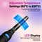 Vega Long Curl Hair Curler-22 mm with Ceramic Coated Barrel & LCD Temperature Display (VHCH-04)