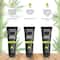VLCC Activated Bamboo Charcoal Facial Kit With Free Rose Water Toner - (7Pcs)