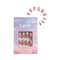 Gush Beauty Nailed It Reusable Luxury Press On Nails With Application Kit - People Pleaser (24 pcs)