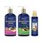 St.Botanica Moroccan Argan Shampoo + Conditioner + Argan Hair Oil With Comb Applicator (3 Pcs)