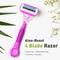Sirona Reusable 4 Blade Reusable Body Razor With Aloe Boost For Women