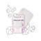 DROMEN & CO Magic Makeup Remove Cotton Pads - (50 Sheets)