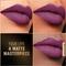 Lakme Forever Matte Liquid Lip, 16hr Lipstick, Purple Pout, (5.6 ml)