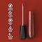 Bella Voste Ulti-Matte Liquid Lipstick Electric Red (12) (3.7ml)