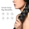 Wellbeing Nutrition Melts Healthy Hair with Plant Based Wholefood Biotin 10,000 mcg from Sesbania, Zinc, Bamboo Extract (30 Strips)