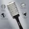 Ikonic Professional Blow Dry Brush - BDB 52 (Black & Grey)