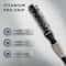 Ikonic Professional Titanium Thermal Hair Brush - THB 25 (Black & Grey)