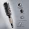 Ikonic Professional Titanium Thermal Hair Brush - THB 32 (Black & Grey)