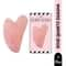 House of Beauty Rose Quartz Guasha Face Massager