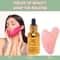 House of Beauty Rose Quartz Guasha Face Massager