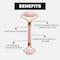 House of Beauty Rose Quartz Dermaroller