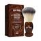 Man Arden Vintage Finish Premium Shaving Brush With Ultra Soft & Absorbent Bristles & Long Handle - Brown