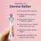 GUBB Derma Roller 0.5mm - Transparent Pink (72g)