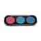 Stars Cosmetics Eye Chrome Palette - 08 Spring Pink/Green/Smoking Blue (12g)