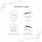 GUBB Trio Mini Tweezer Set - Slant Tip Tweezer Flat Tweezer & Pointed Tweezer (40g)