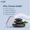 GUBB Pumice Stone with Rubber Grip (70 g)