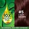 Garnier Naturals Creme Hair Color - 5 Light Brown (70ml + 60g)