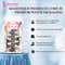 Majestique Pearl Stone Embellished Hair Tic Tac Clips in Mixed Designs (10 pcs)