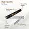 Vega Large Nail Clipper with Curved Blades for Manicure & Pedicure Pack of 10 (LNCB-03) (490 g)