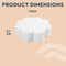 GUBB Makeup Wedges Latex Free - 8 Pieces (30 g)