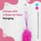VEGA Luxury Long Handle Bath Brush for Men & Women Body Scrubber for Dead Skin Exfoliator (BA-1/2N)