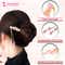 Majestique Elegant Chinese Style Hair Stick for Bun & Juda with Dangling Beads - Pink