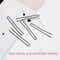 Bronson Professional U-Shaped Big Size Thick Ball Tip Metal Hair Pins (100 pcs)