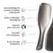 Tangle Teezer The Ultimate Detangler Brush - Chrome Midnight Silver